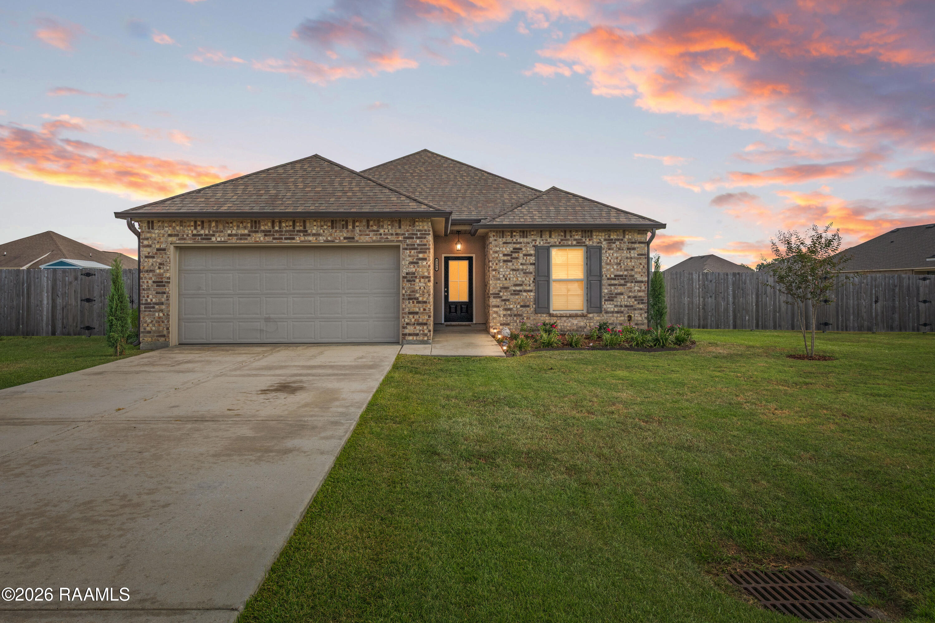 9396 Garrett Road Maurice, LA 70555 - Photo 21 of 26 twilight