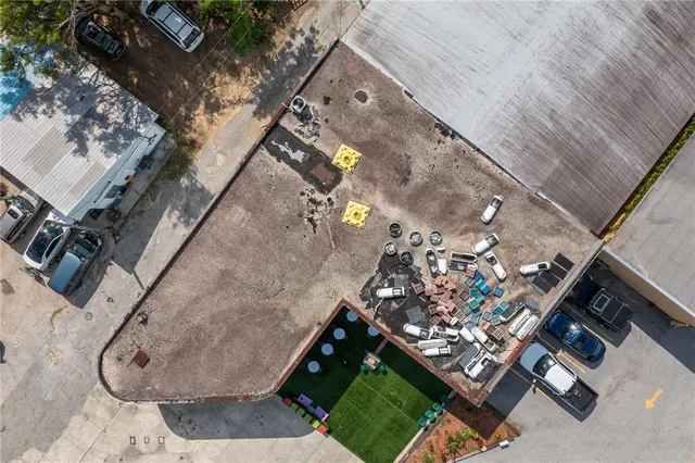 a view of a storage room with a lot of stuff