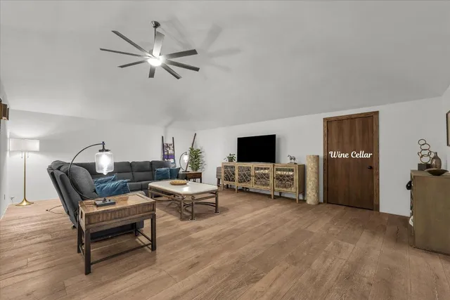 a children room with storage and utility room