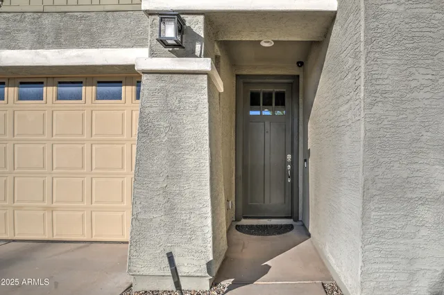 a view of parking garage with cars