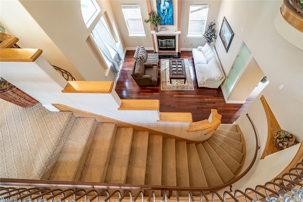 5237 Temple City Boulevard Temple City, CA 91780 - Photo 13 of 23 a view of staircase with wooden floor