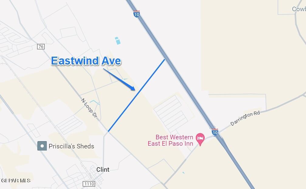 12702 North North Loop Drive Clint, TX 79836 - Photo 5 of 5 New Road