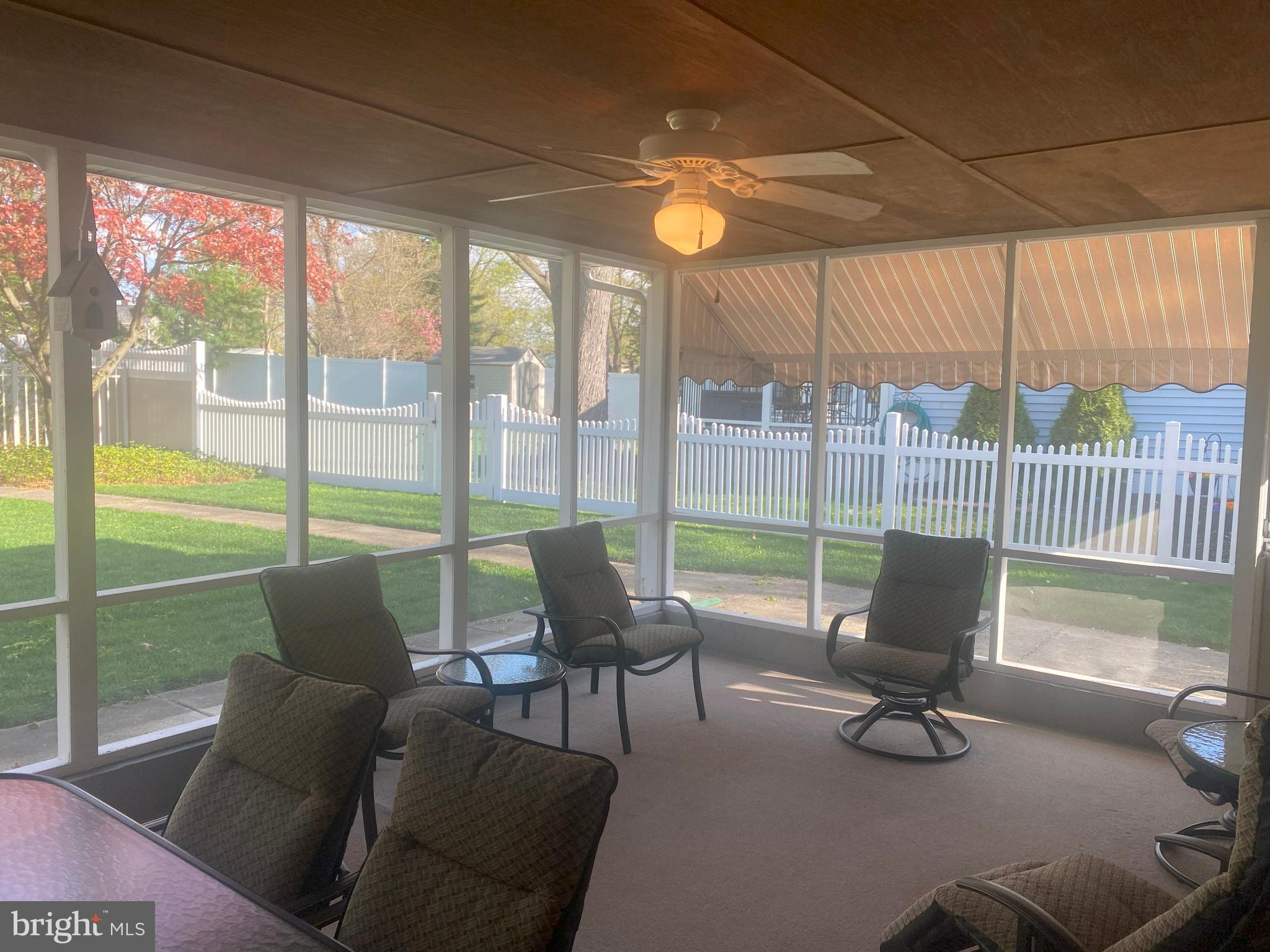 104 Sunnybrook Road Cherry Hill, NJ 08034 - Photo 30 of 39 a view of a living room and porch with furniture