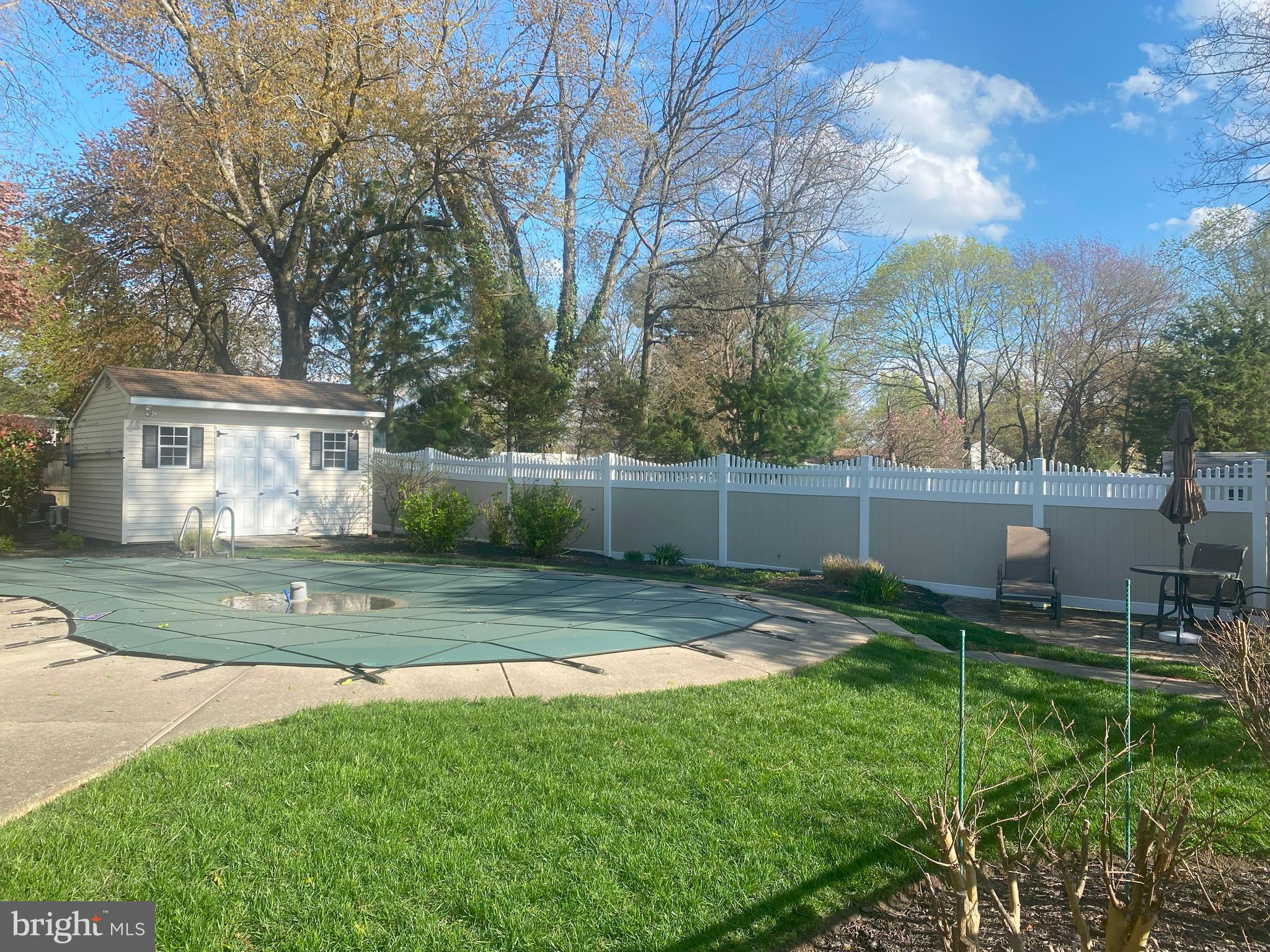 104 Sunnybrook Road Cherry Hill, NJ 08034 - Photo 37 of 39 a view of a backyard with a garden