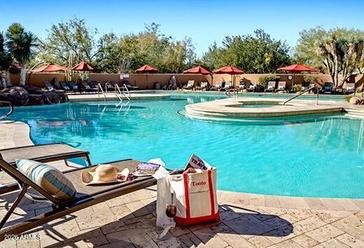 27909 North Quail Spring Road Rio Verde, AZ 85263 - Photo 46 of 52 a view of a lake with outdoor seating