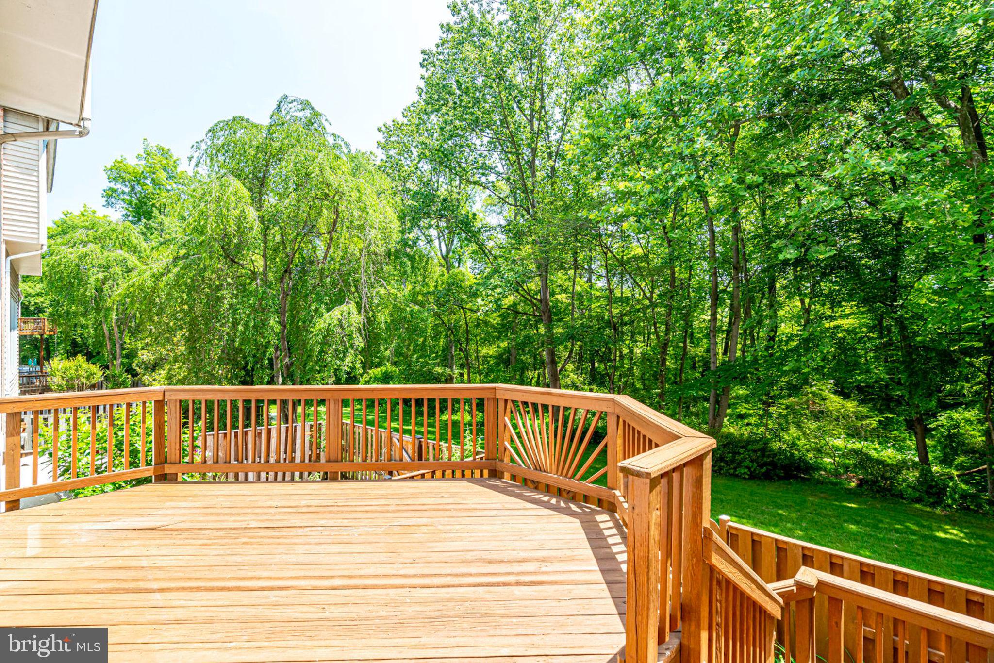 8306 Uxbridge Court Springfield, VA 22151 - Photo 19 of 50 Deck overlooking Park