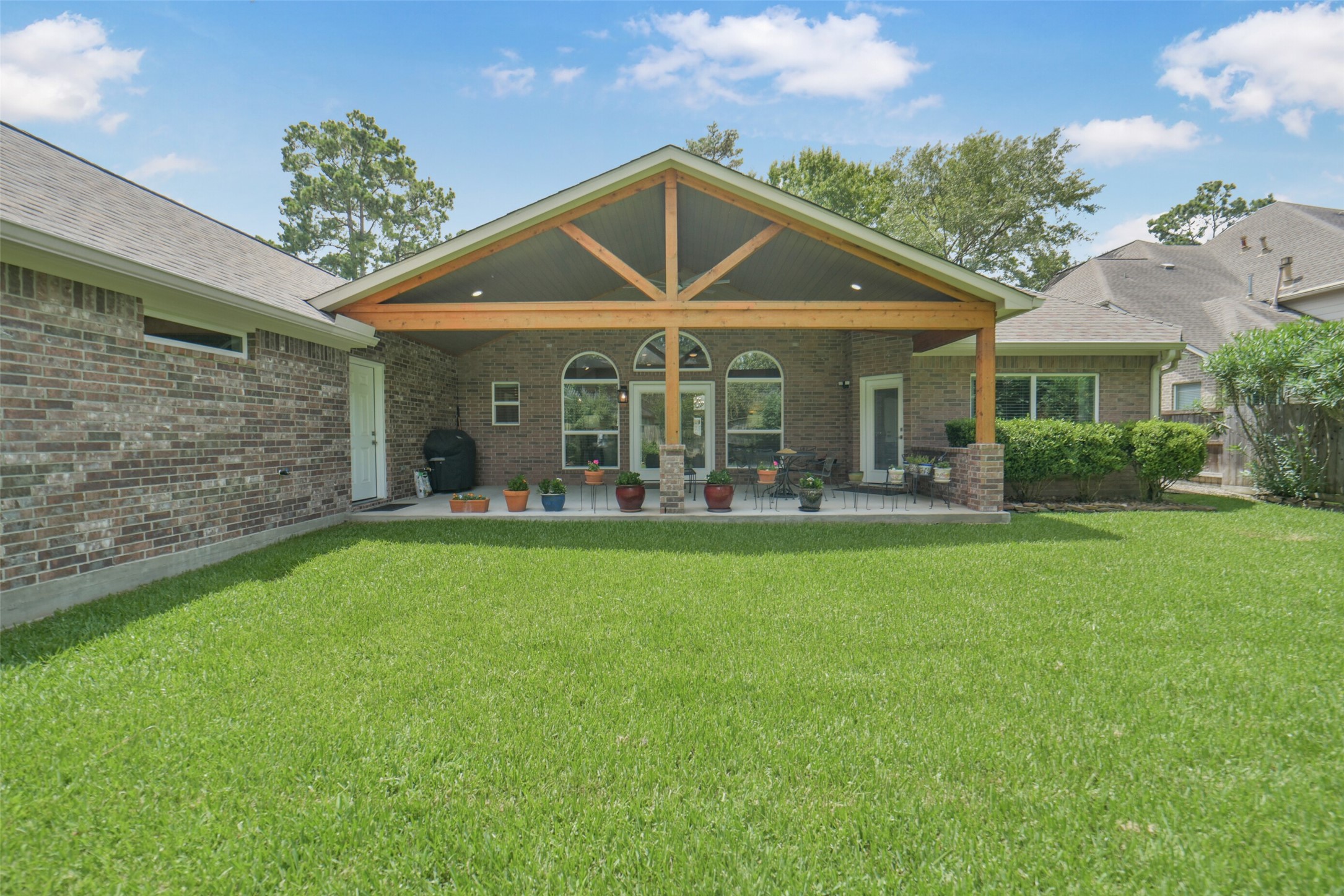 1310 Lambourne Circle Spring, TX 77379 - Photo 44 of 50 Another view of the patio area.