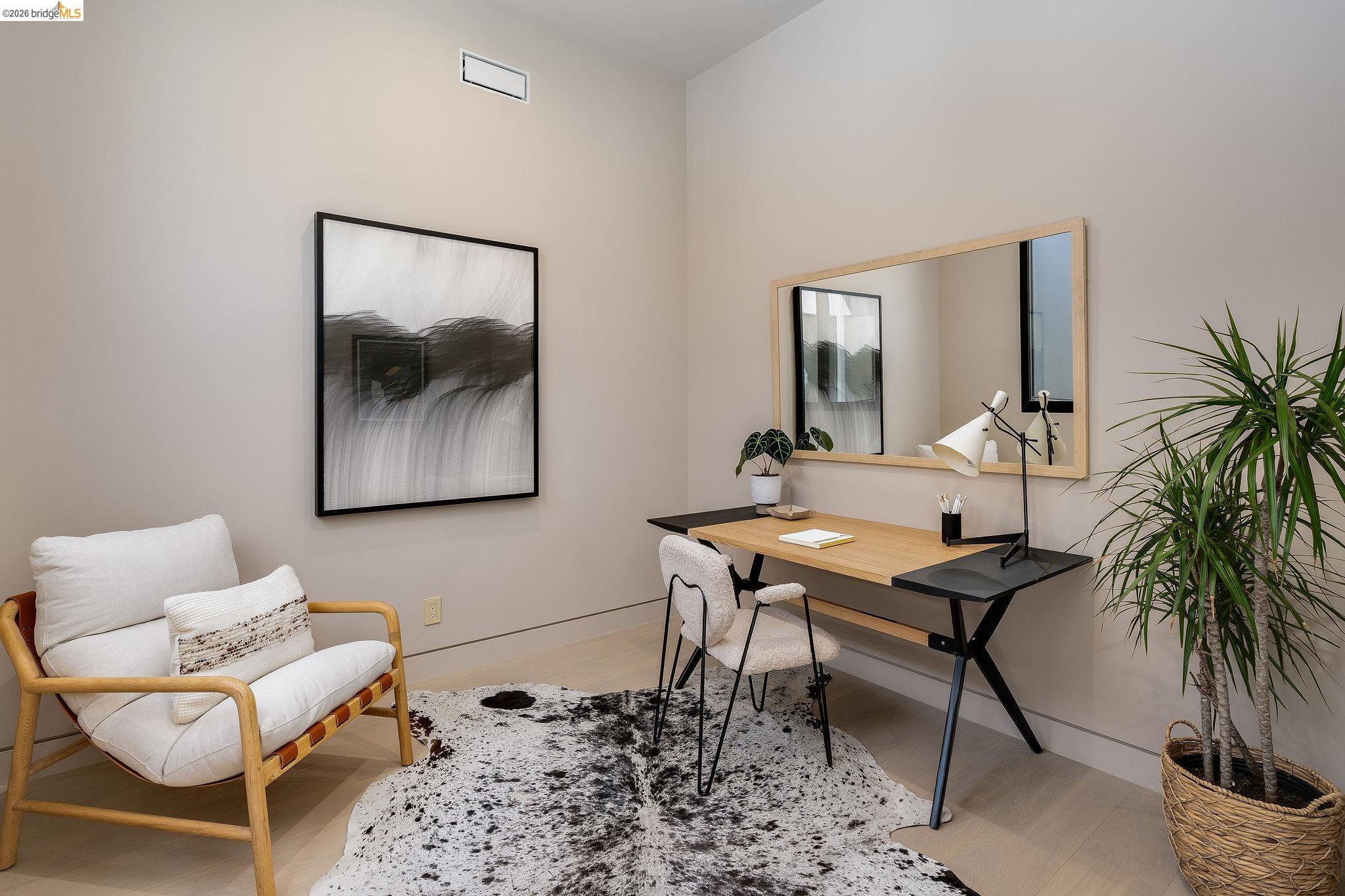 5645 Bacon Road Oakland, CA 94619 - Photo 53 of 94 Room featuring light wood-finish flooring, neutral wall tones, and recessed ceiling HVAC