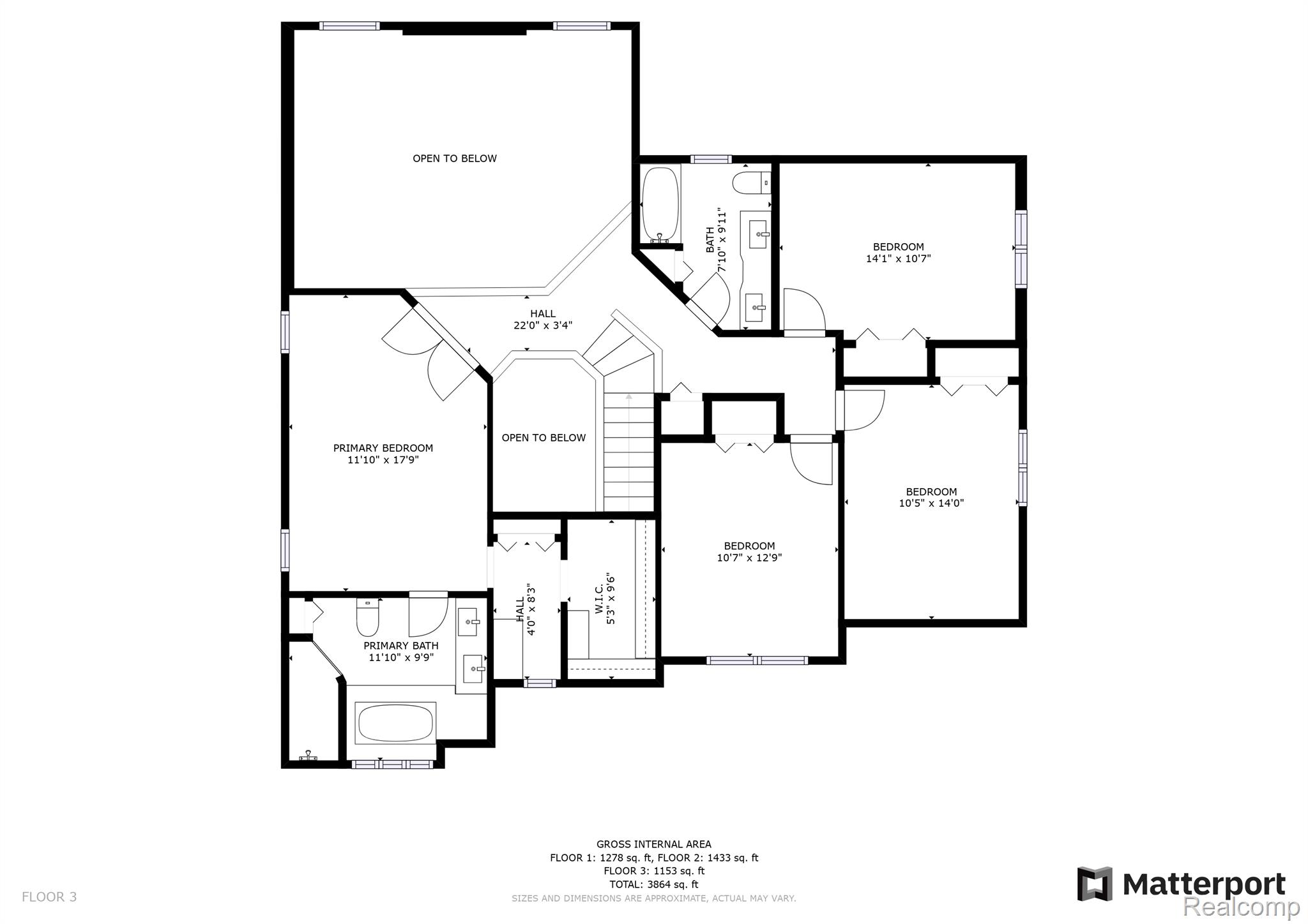 733 Timberline Drive Rochester, MI 48309 - Photo 62 of 62 Second Floor