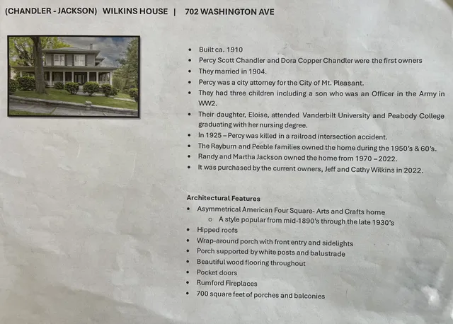$599,000 | 702 Washington Avenue, Mount Pleasant, TN 38474