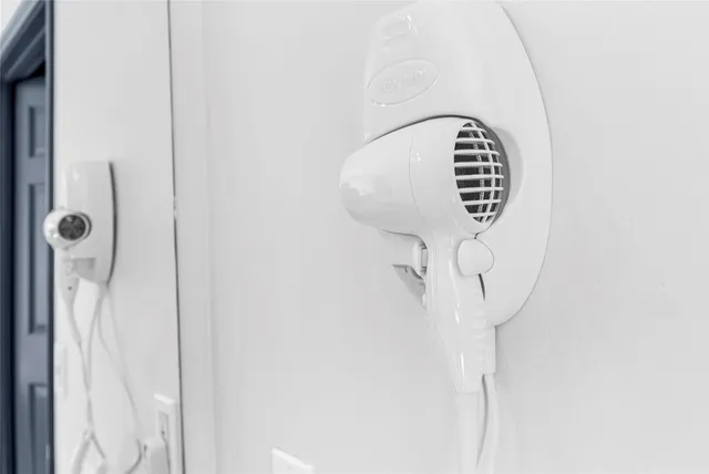 a close view of door lock