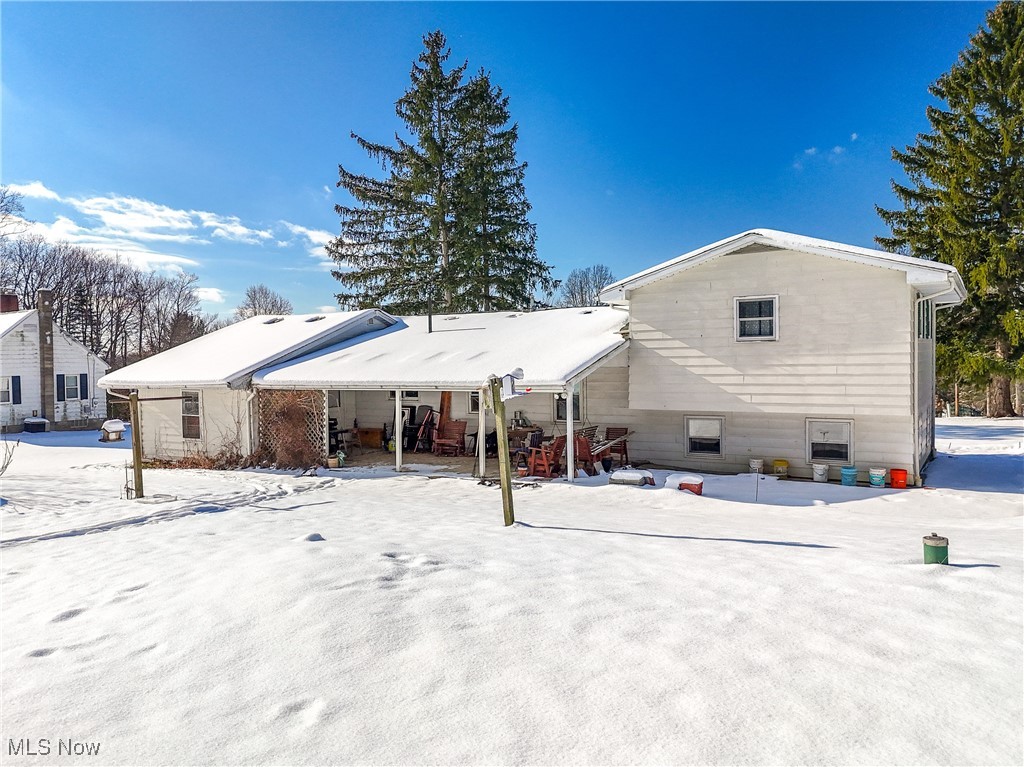 5865 Beach Road Wadsworth, OH 44281 - Photo 25 of 33 View of snow covered house