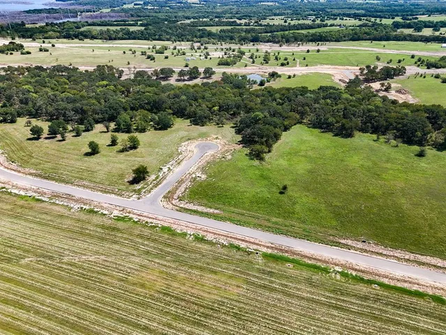 a view of a lush green field