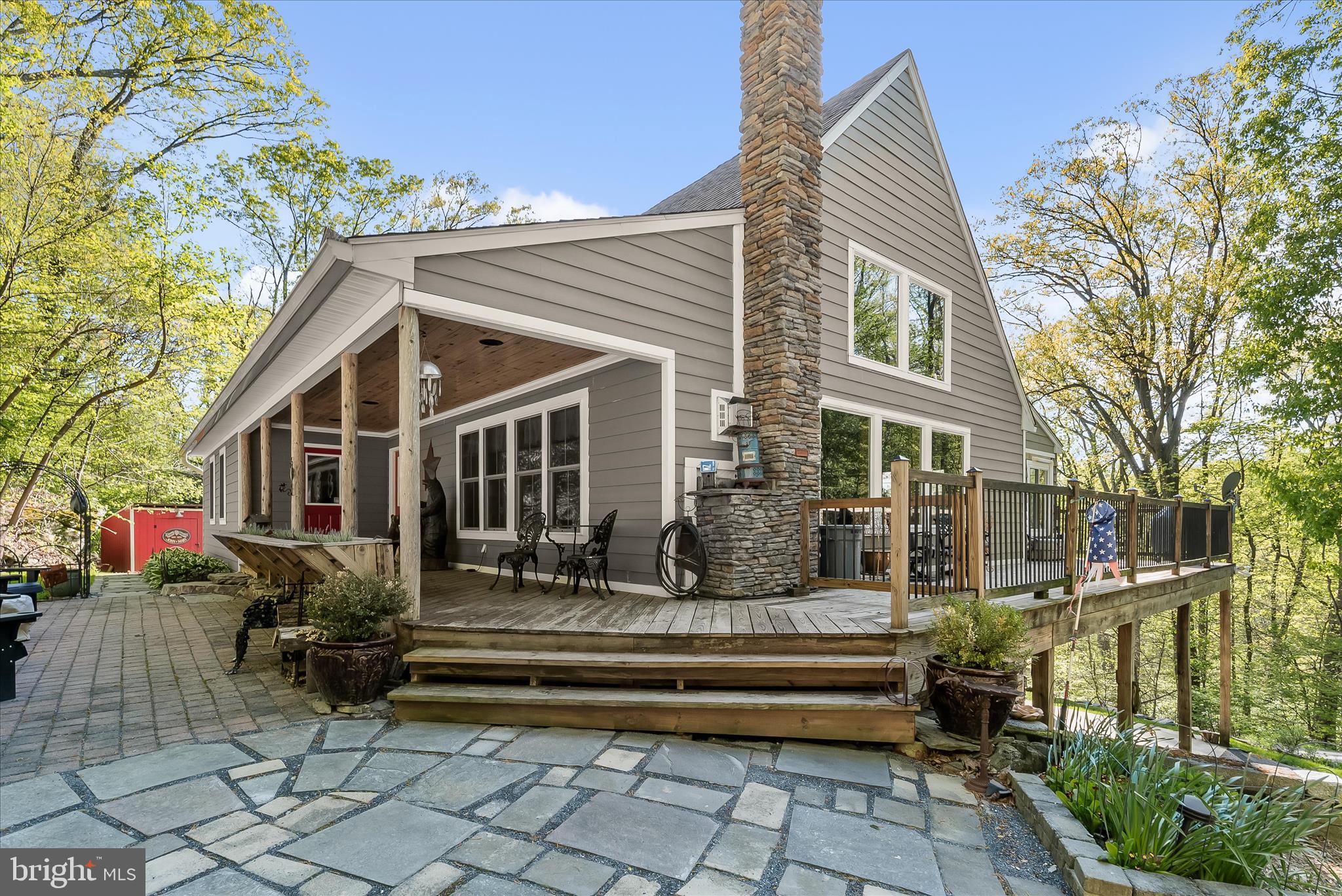 4623 Fishers Hollow Road Myersville, MD 21773 - Photo 3 of 65 a front view of a house with a garden