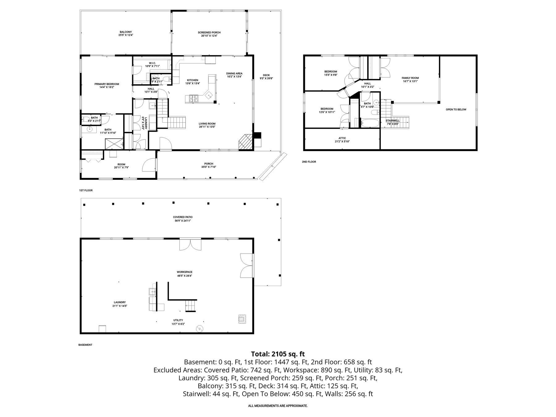 4623 Fishers Hollow Road Myersville, MD 21773 - Photo 65 of 65 All Levels Floor Plan
