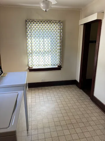 a view of a balcony with an outdoor space