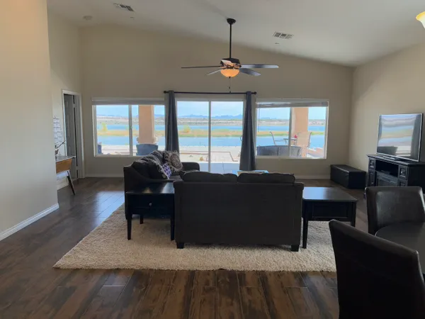 a bathroom with a shower and a toilet