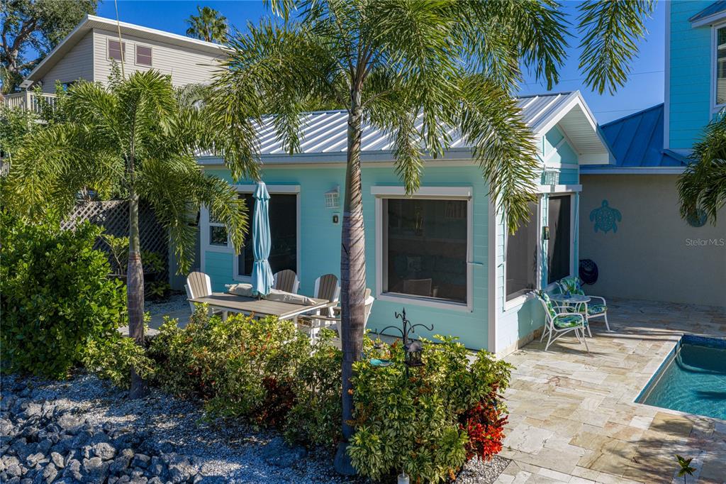 125 Burns Road Terra Ceia, FL 34250 - Photo 54 of 90 a view of a house with patio