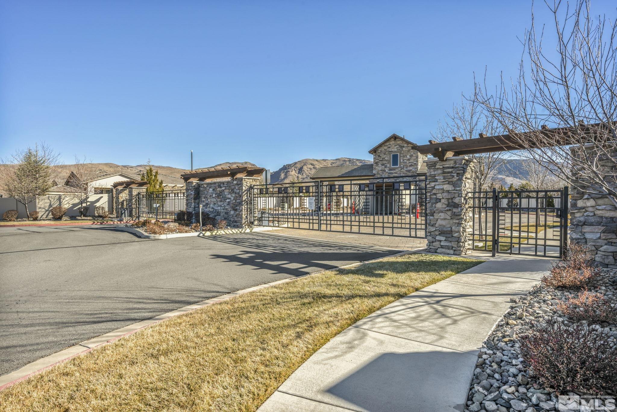 9825 Hafflinger Lane Reno, NV 89521 - Photo 38 of 39 a view of a house with a ocean view