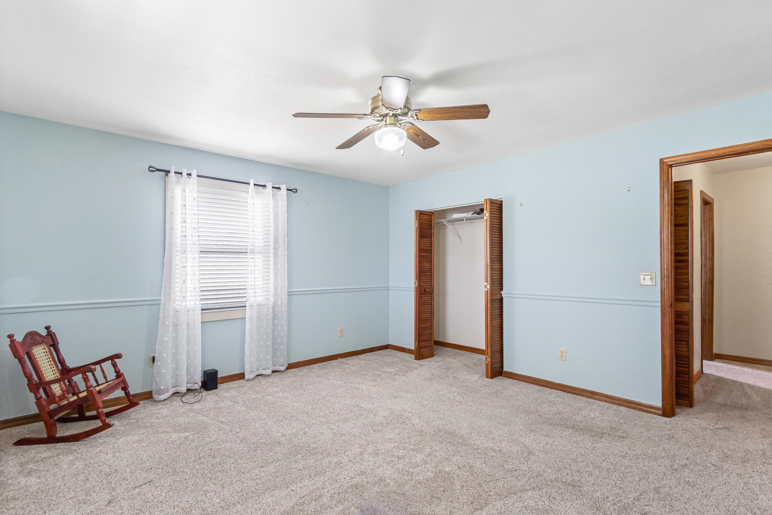 110 Harvard Road St. Augustine, FL 32086 - Photo 27 of 42 a view of empty room with ceiling fan