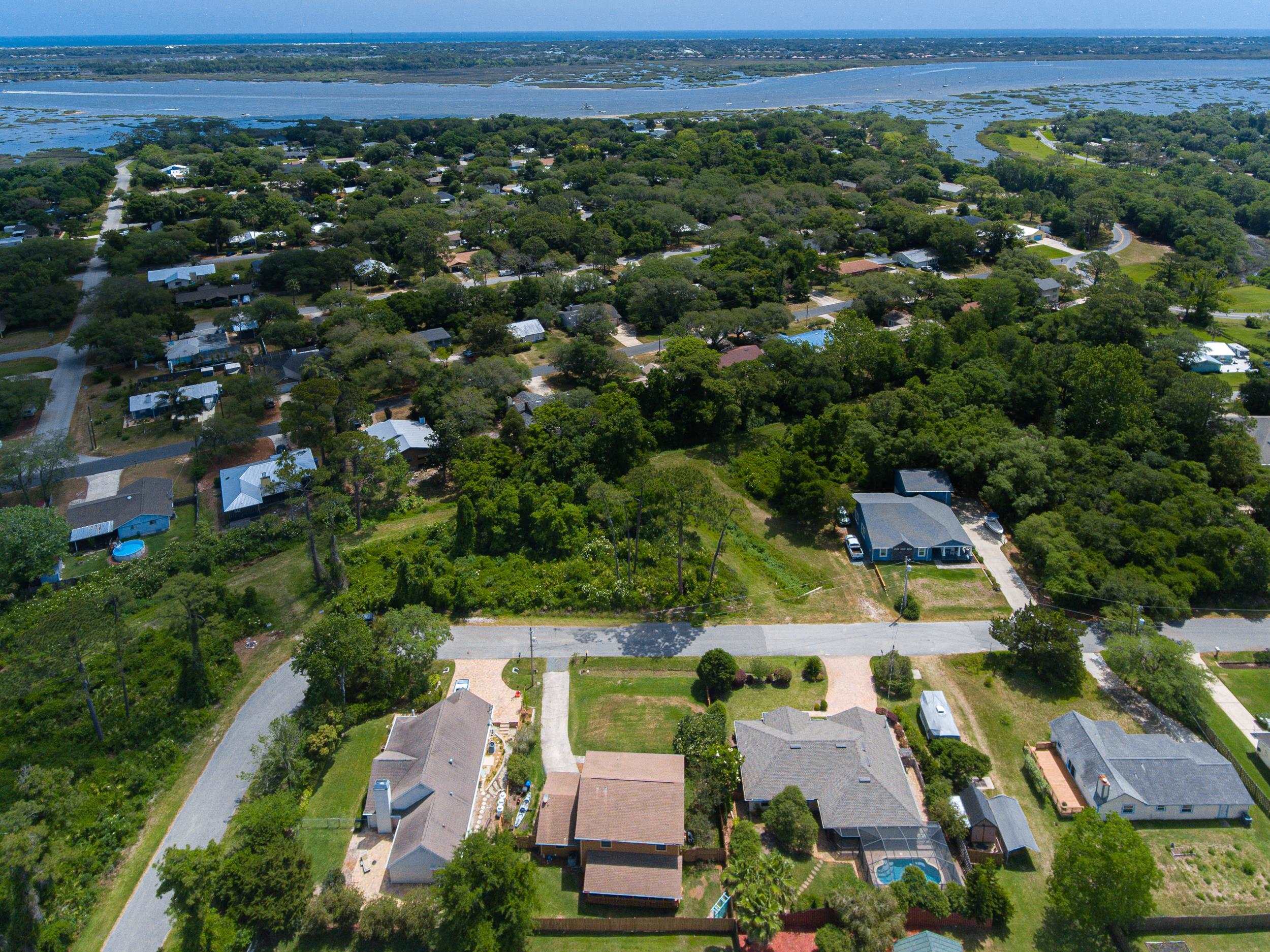 110 Harvard Road St. Augustine, FL 32086 - Photo 8 of 42 an aerial view of residential houses with outdoor space