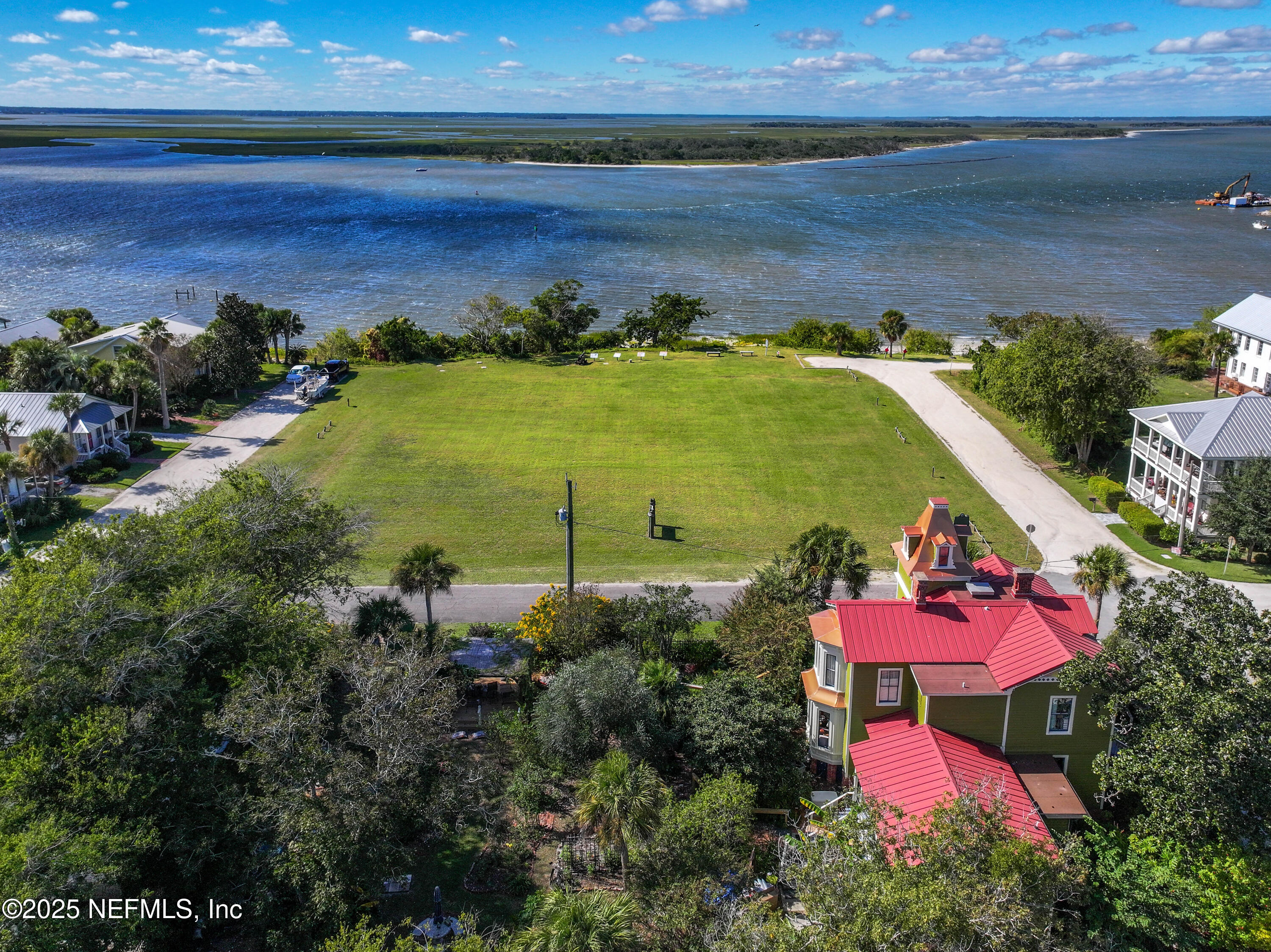903 Someruelus Street Fernandina Beach, FL 32034 - Photo 5 of 23 an aerial view of a house with a yard