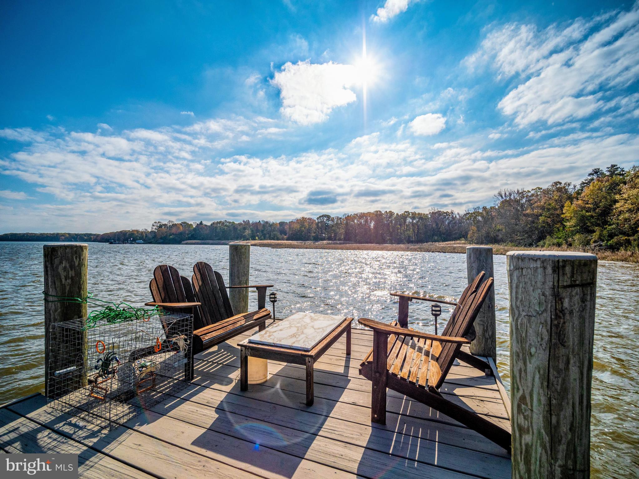 4610 Friendship Acres Road Nanjemoy, MD 20662 - Photo 5 of 84 100' dock with seating area and boat lift