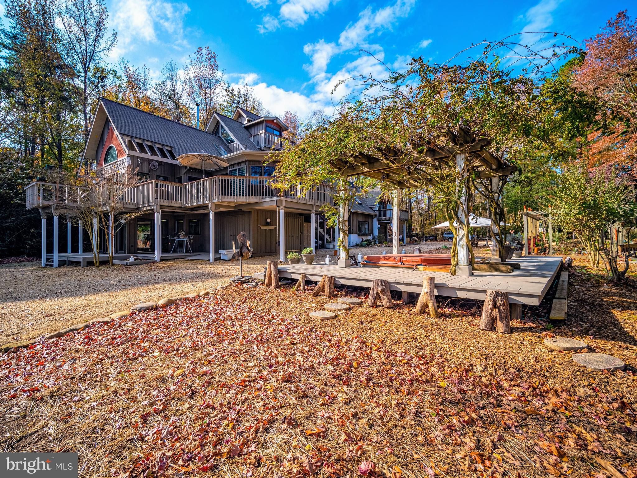 4610 Friendship Acres Road Nanjemoy, MD 20662 - Photo 63 of 84 View from front (waterside)