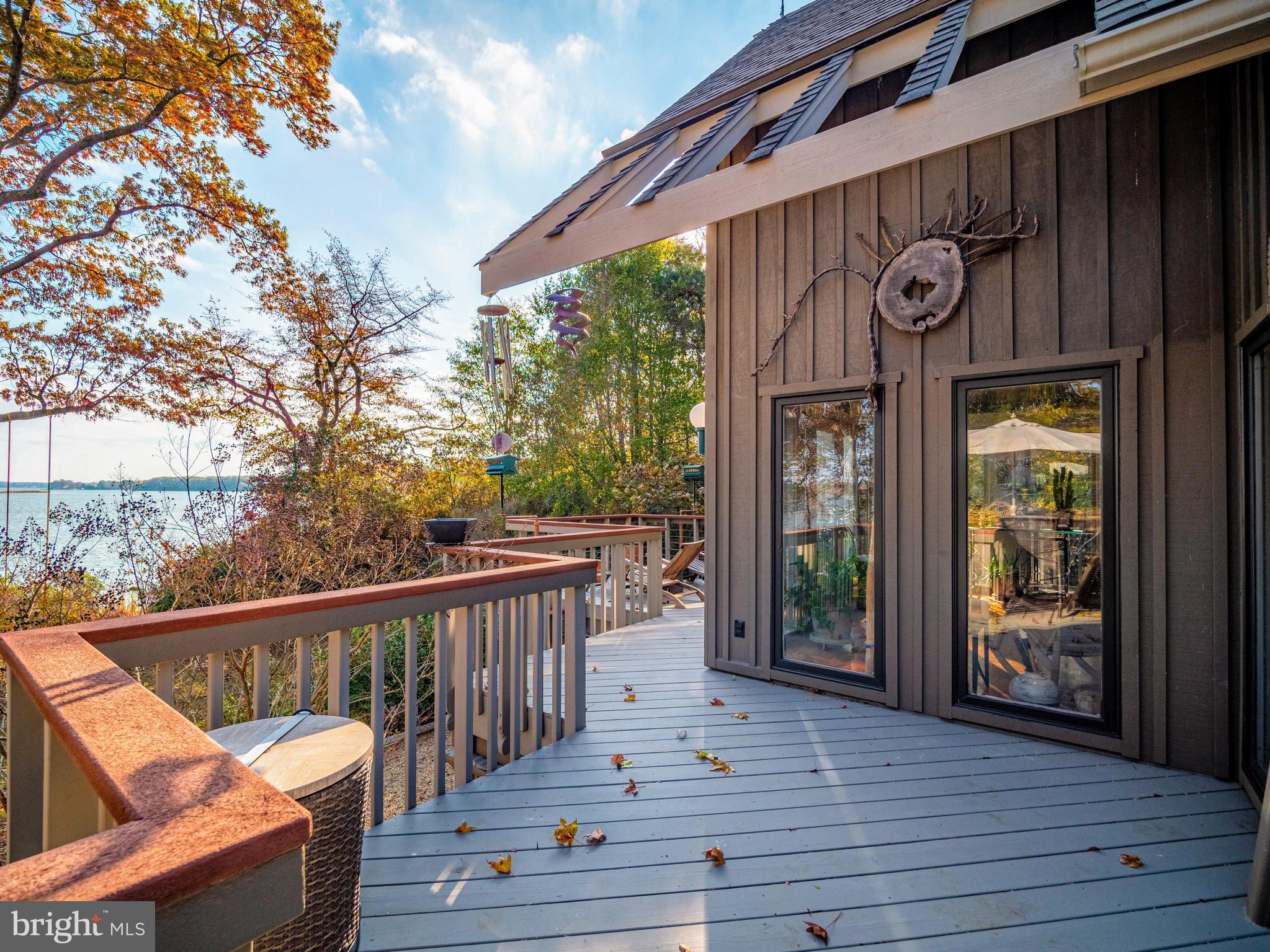 4610 Friendship Acres Road Nanjemoy, MD 20662 - Photo 10 of 84 Wrap around deck with 180 degree waterview
