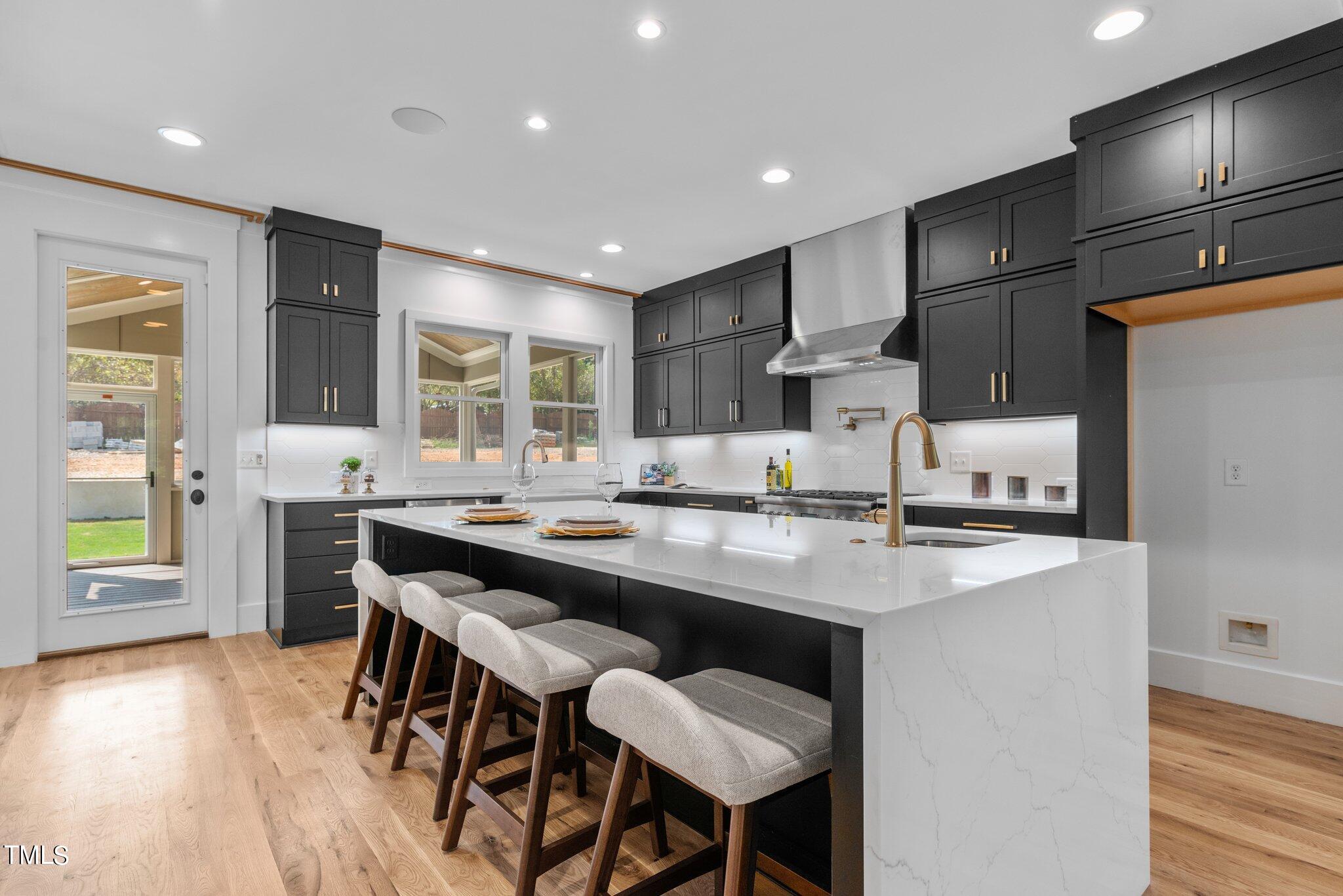 1435 Nottingham Road Raleigh, NC 27607 - Photo 17 of 48 a kitchen with counter space cabinets and appliances