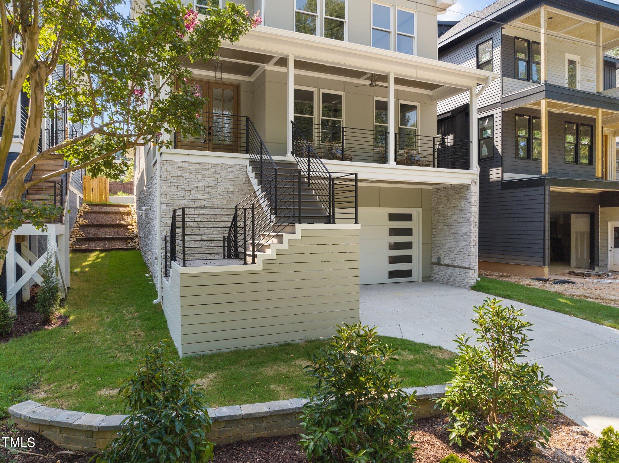 1435 Nottingham Road Raleigh, NC 27607 - Photo 5 of 48 front view of a house with a yard
