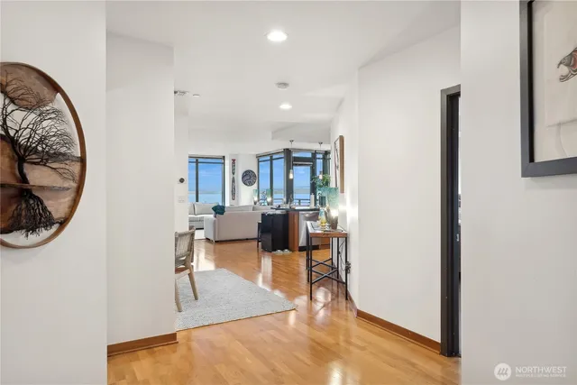 a front view of a building