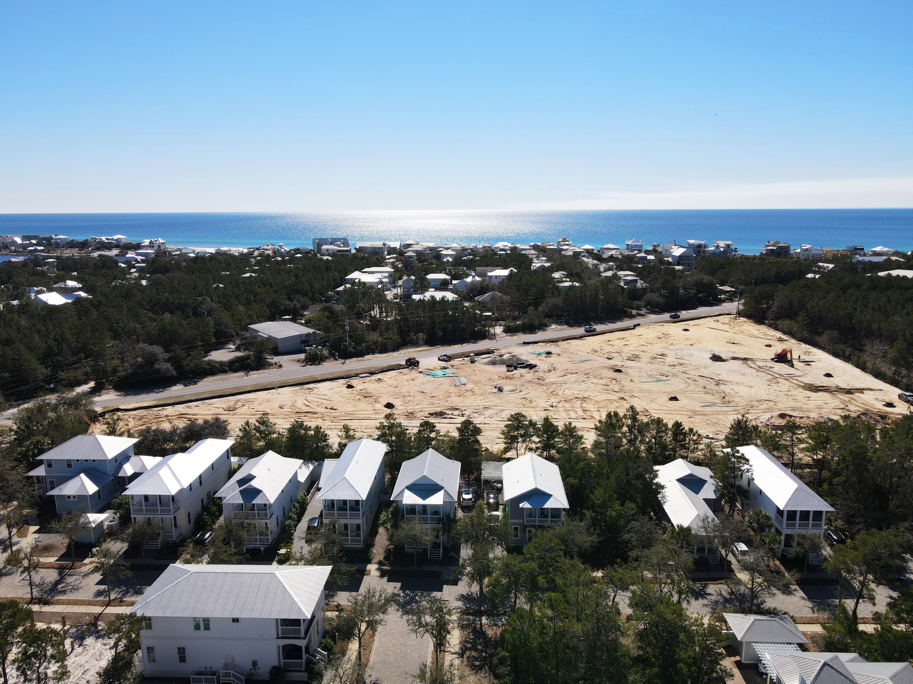 Lot 7 Dune Ridge Road Santa Rosa Beach, FL 32459 - Photo 5 of 10 an aerial view of swimming pool and mountain