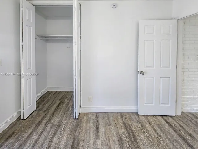 a view of wooden floor