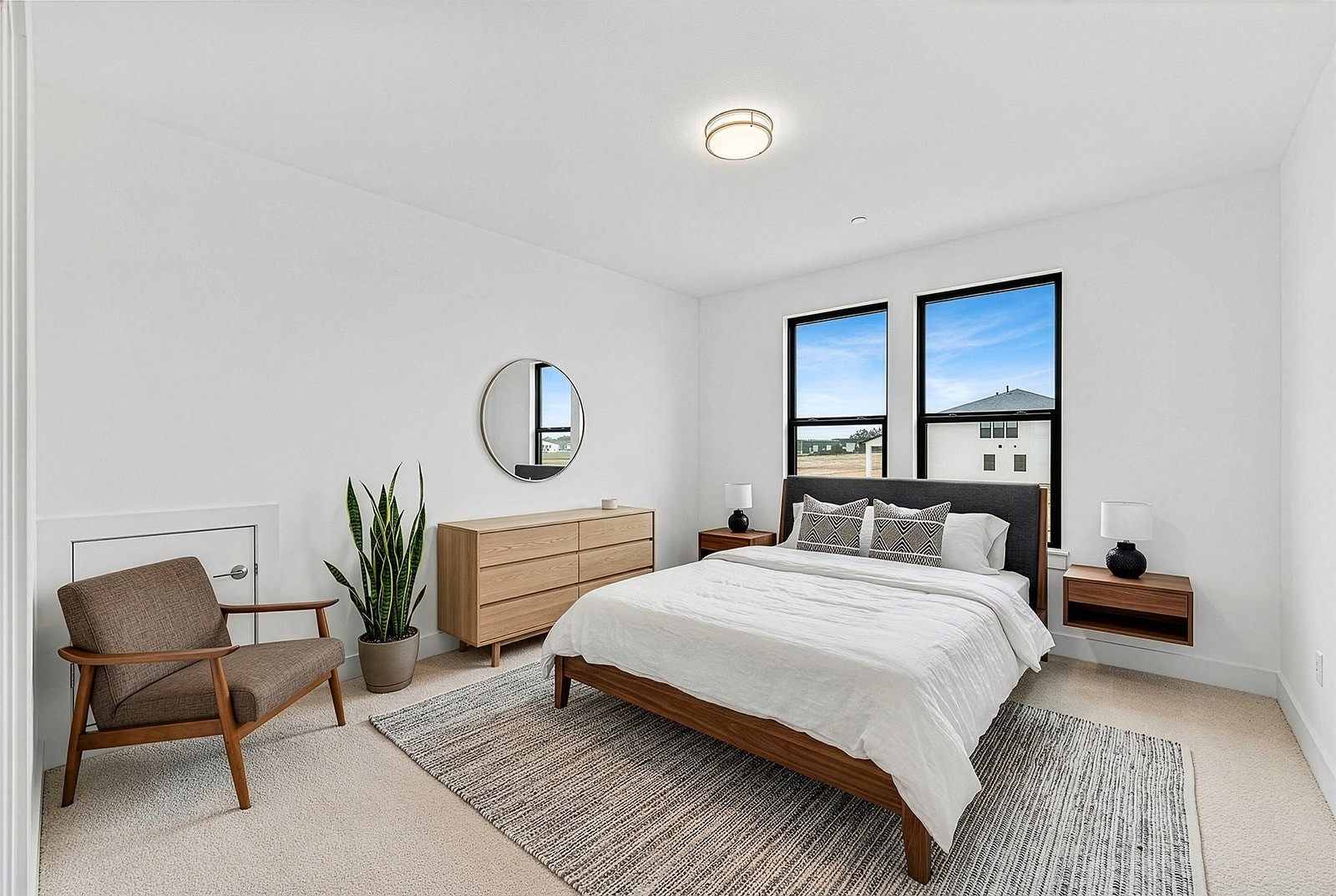 2385 Lineage Lane Leander, TX 78641 - Photo 12 of 36 a bedroom with two beds and a dresser