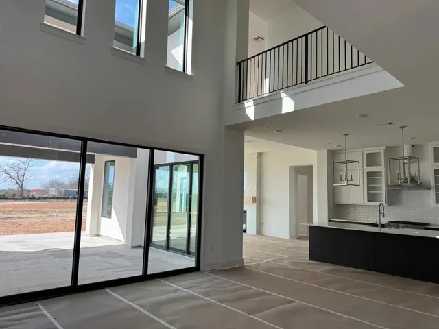 a view of an entryway door