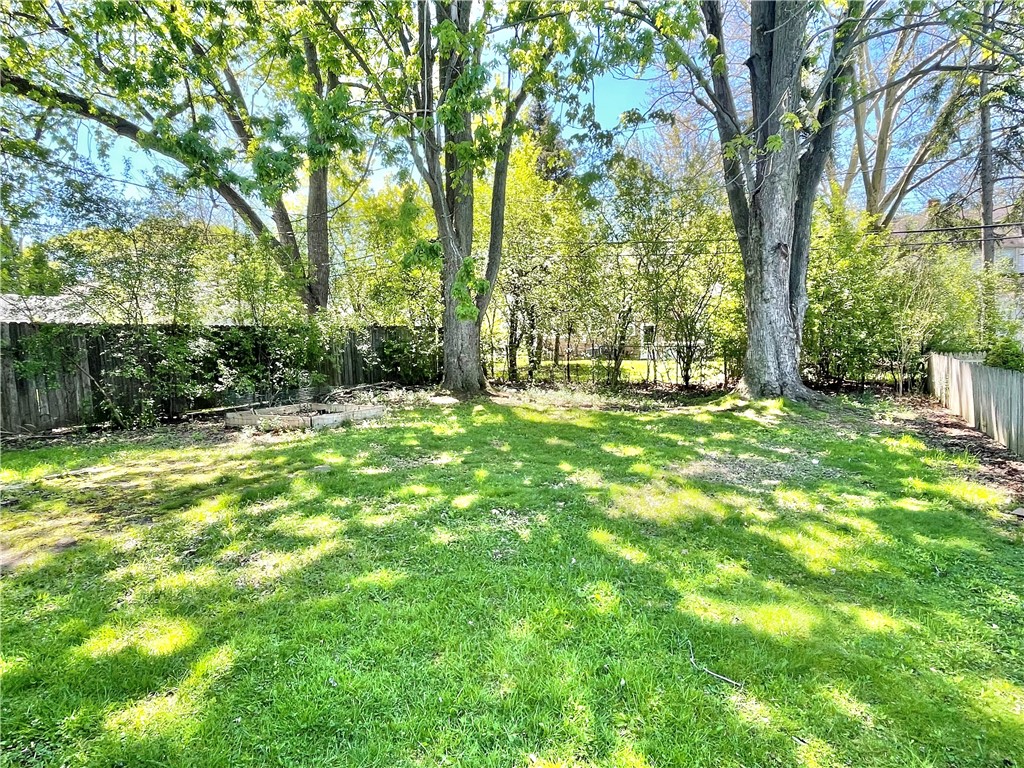 137 Edgemont Road Rochester, NY 14620 - Photo 14 of 14 Fully fenced back yard