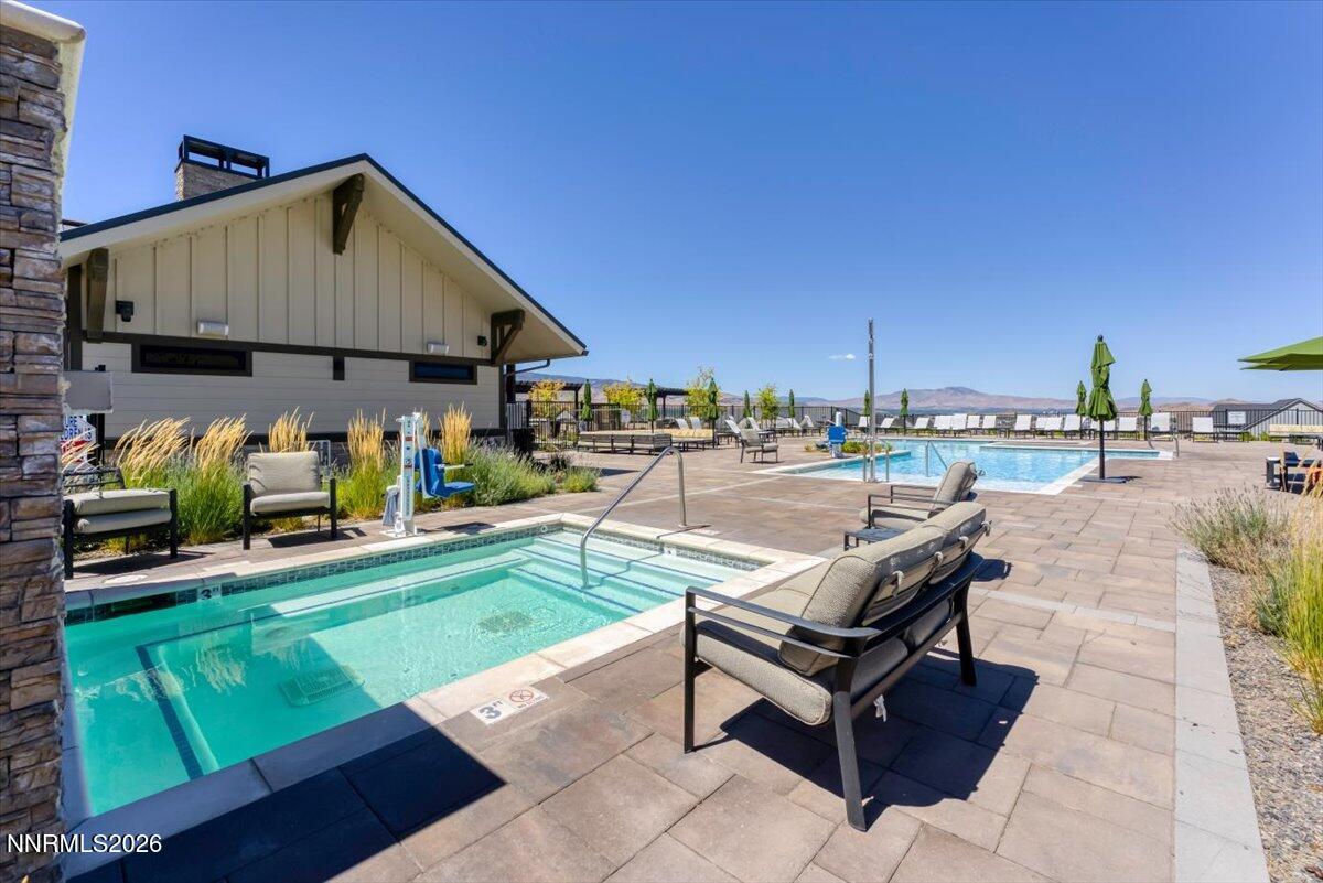 2982 Saddle Peak Drive Reno, NV 89521 - Photo 93 of 98 a view of a backyard with sitting area