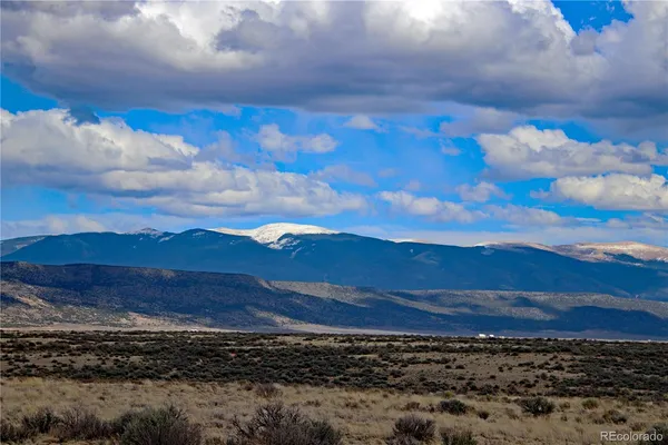 a view of a large mountain