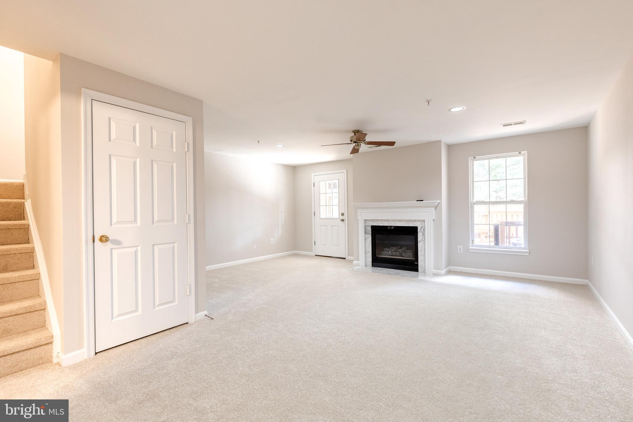 4435 Kentford Road Owings Mills, MD 21117 - Photo 21 of 35 Walk-out basement w/ceiling fan/new carpet/paint