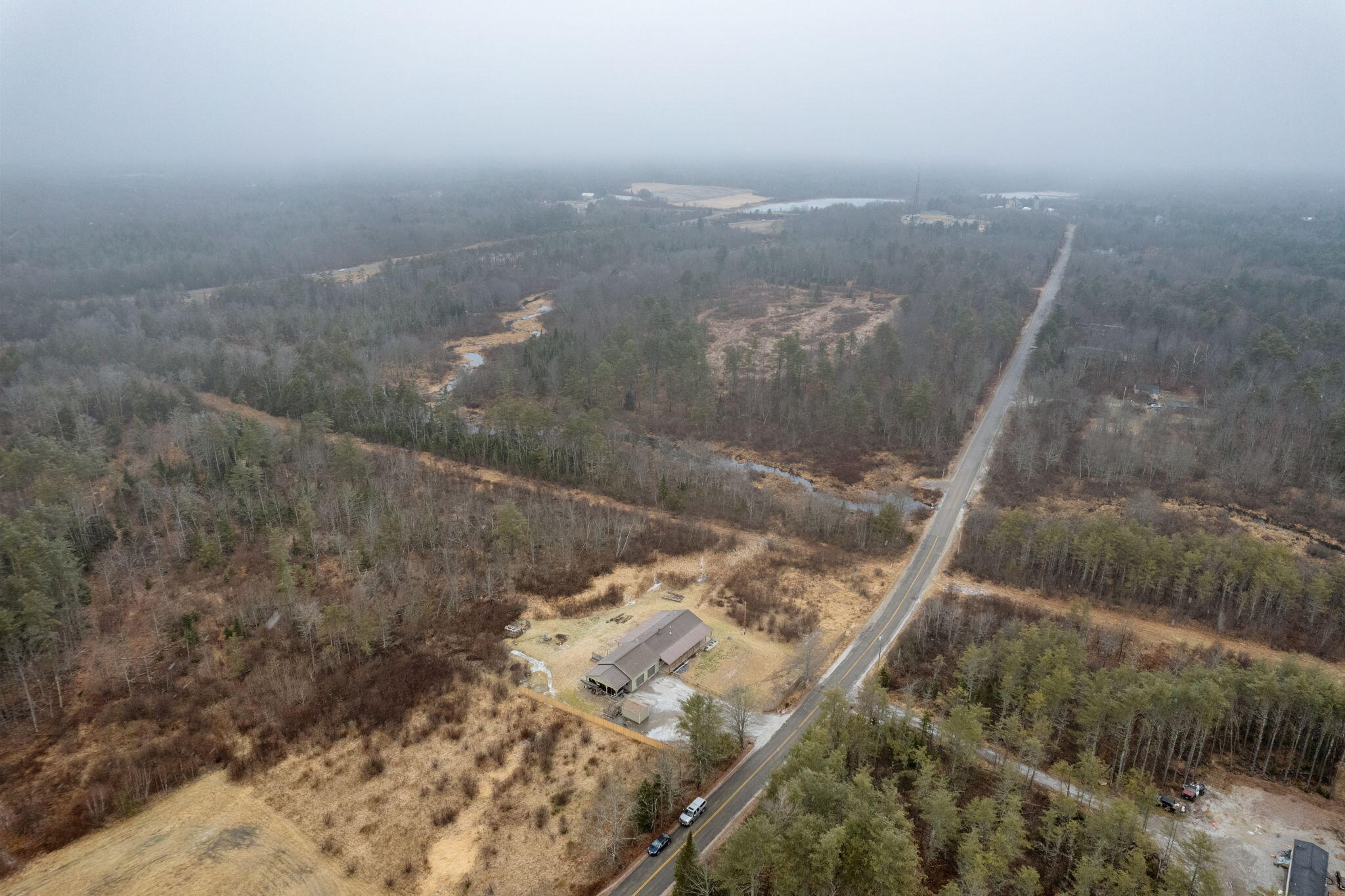 1240 Ridge Road Bowdoinham, ME 04008 - Photo 40 of 52 Aerial
