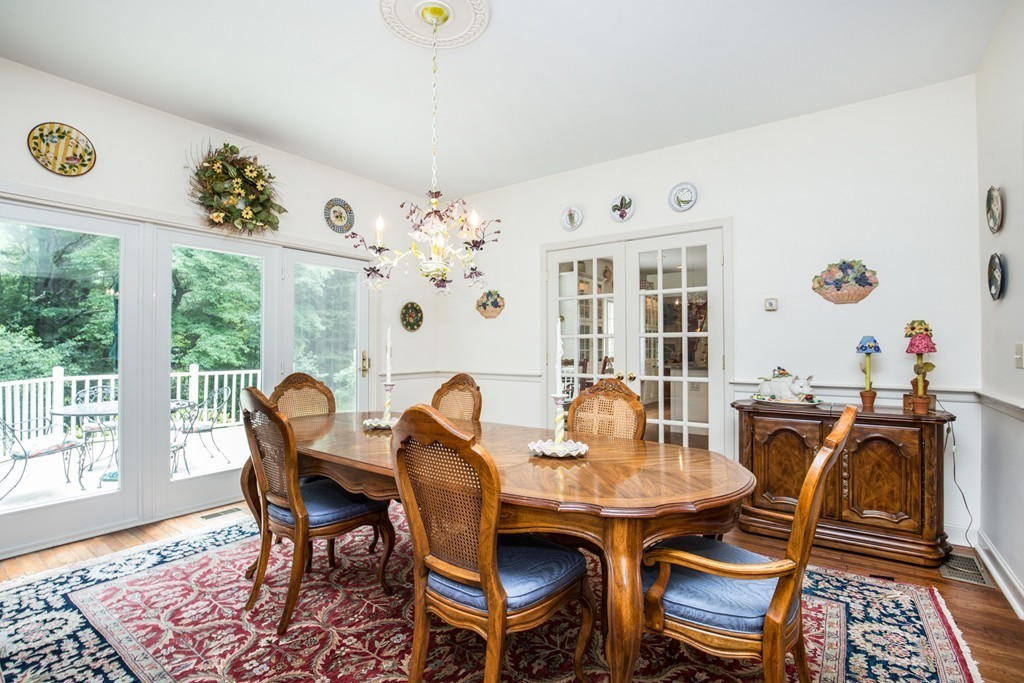 12 Dana Road Boxford, MA 01921 - Photo 13 of 26 a view of a dining room with furniture window and outside view