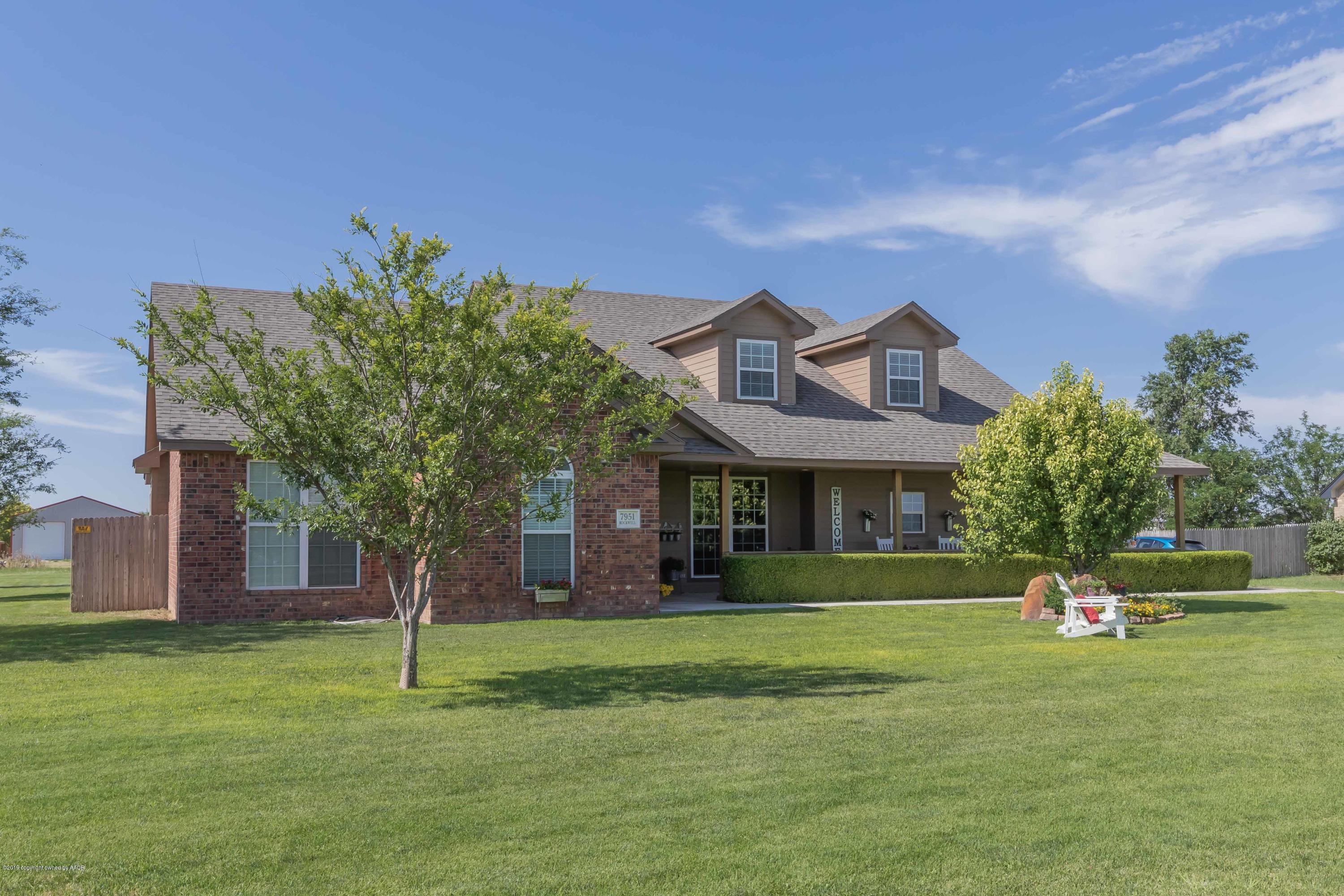 7951 West Rockwell Road Canyon, TX 79015 - Photo 1 of 1 FRONT VIEW