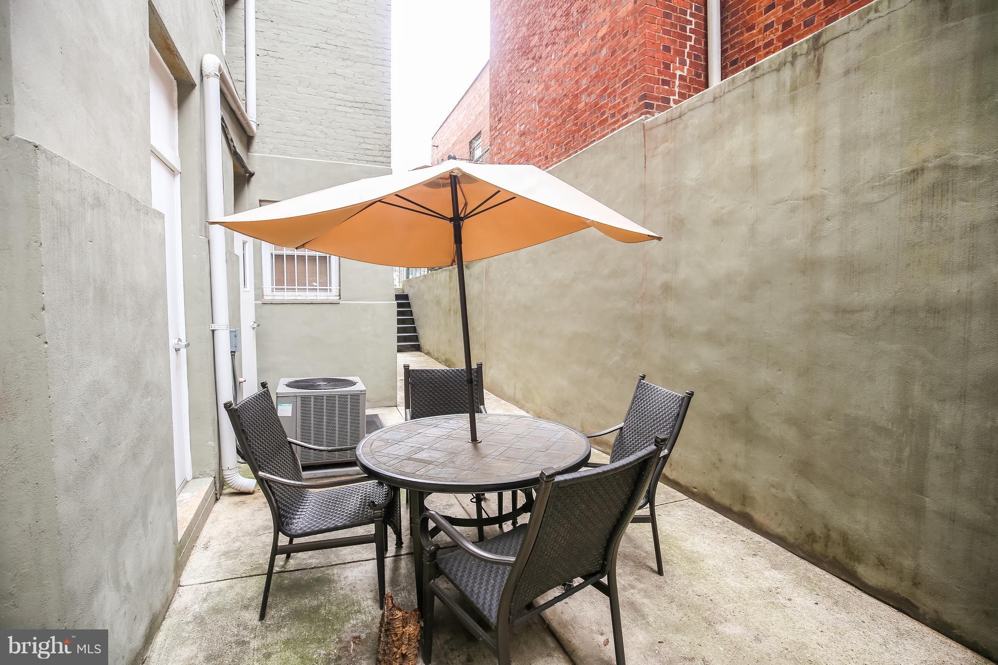 1465 Columbia Road Northwest, Unit 203 Washington, DC 20009 - Photo 22 of 23 Community patio
