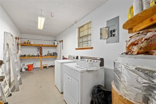 a view of a dry yard