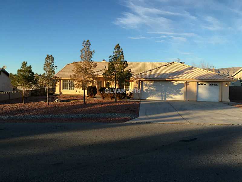 5800 Grain Mill Road Pahrump, NV 89061 - Photo 1 of 10 Property Photo. Front of home