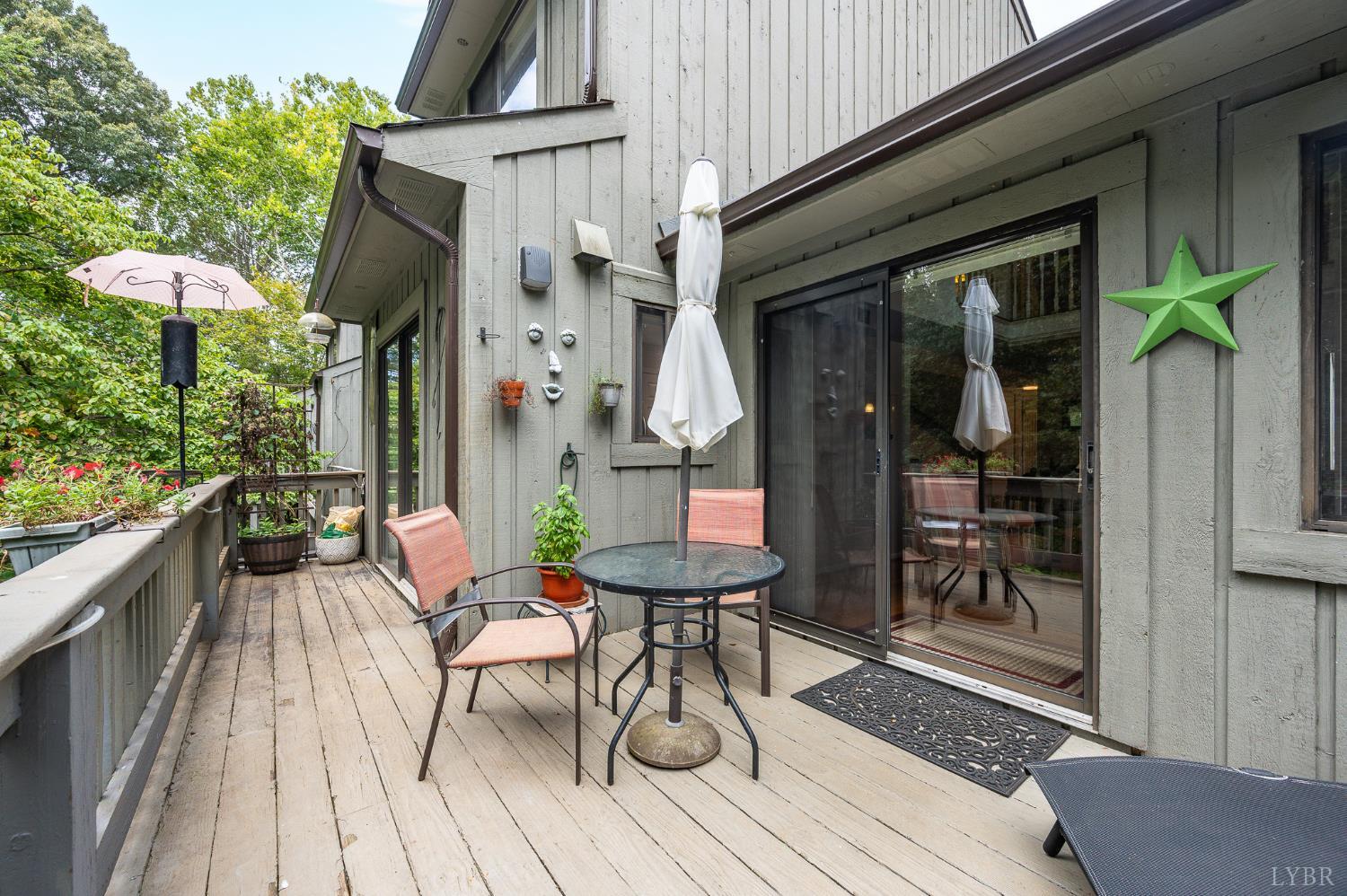174 Sunset Ridge Road Forest, VA 24551 - Photo 32 of 43 a outdoor space with lots of furniture and wooden floor