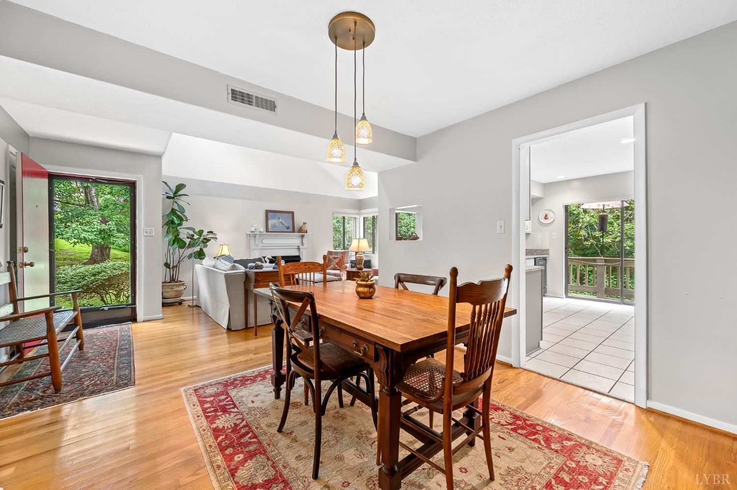 174 Sunset Ridge Road Forest, VA 24551 - Photo 7 of 43 a view of a dining room with furniture window and outside view
