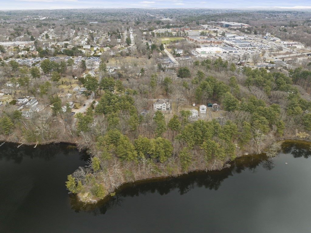 23 Vesta Road Natick, MA 01760 - Photo 30 of 30 an aerial view of residential houses with outdoor space and lake view