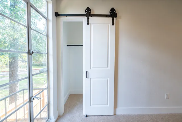 a view of front door